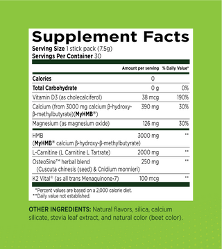BAMD supplement facts
