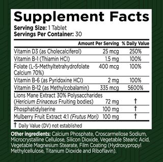 MMS supplement facts
