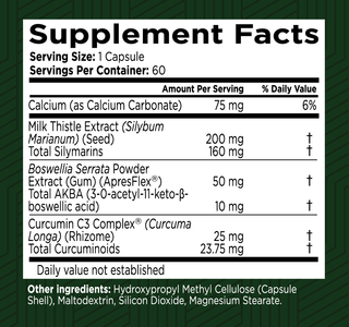 TJR supplement facts
