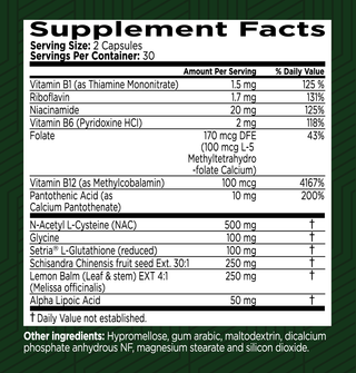 ViFo supplement facts
